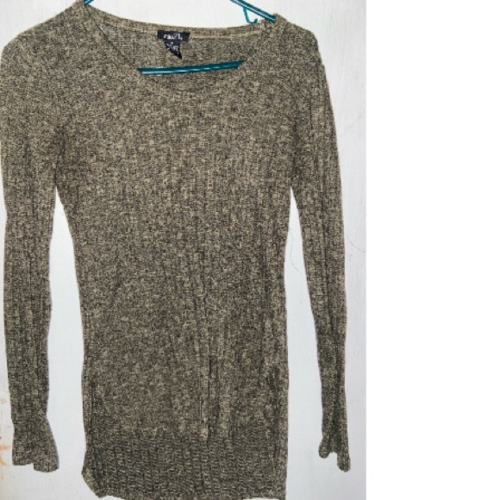 Olive Green High Rise Long Sleeve